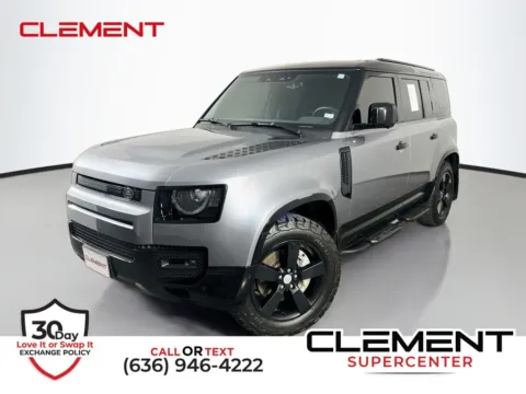 Gray 2024 Land Rover Defender 110 X-Dynamic SE for sale in St. Charles, MO