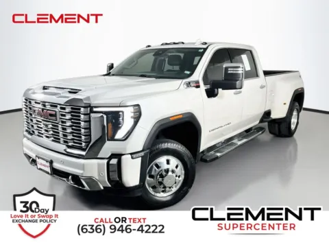 White 2024 GMC Sierra 3500 HD Denali for sale in St. Charles, MO