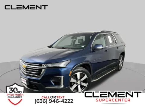 Blue 2023 Chevrolet Traverse LT Leather for sale in St. Charles, MO