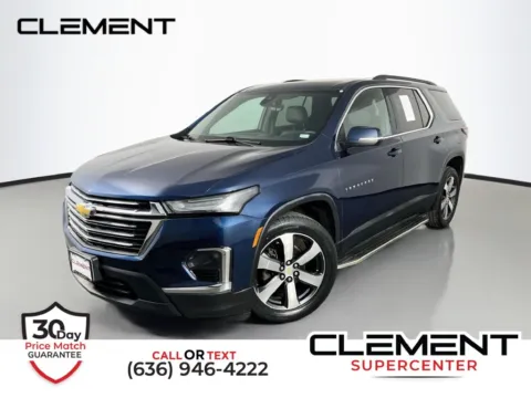 Blue 2023 Chevrolet Traverse LT Leather for sale in St. Charles, MO