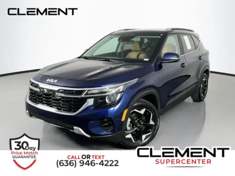 Blue 2024 Kia Seltos EX for sale in St. Charles, MO
