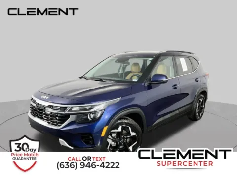 Blue 2024 Kia Seltos EX for sale in St. Charles, MO