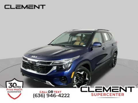 Blue 2024 Kia Seltos EX for sale in St. Charles, MO
