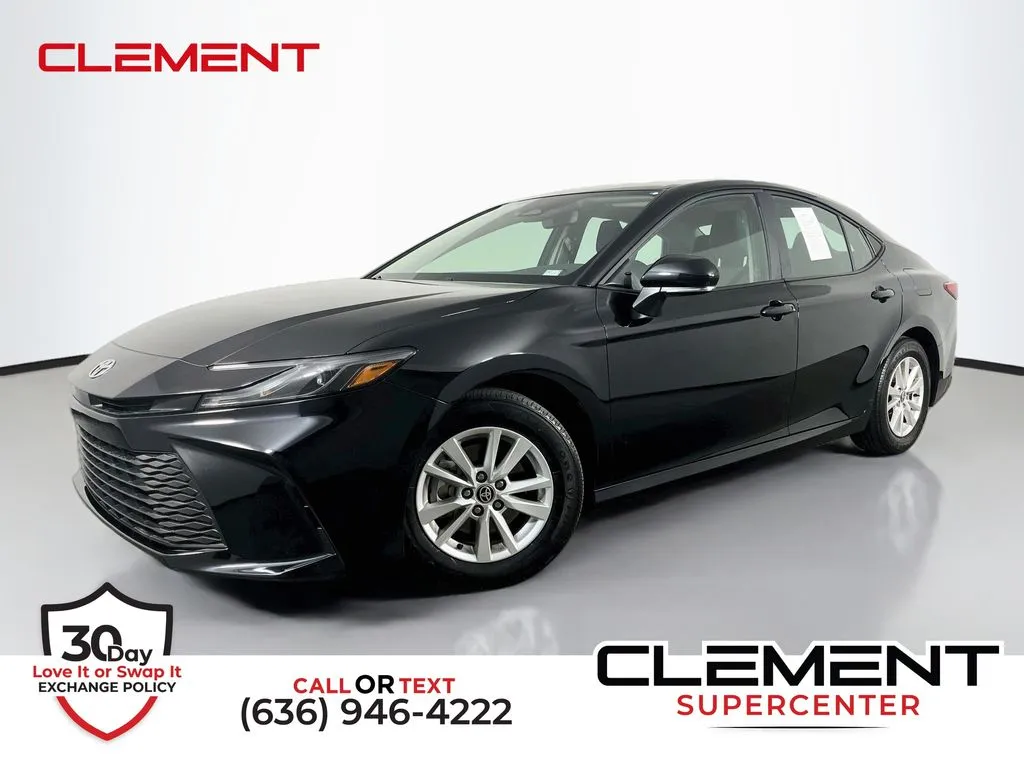 Black 2025 Toyota Camry LE for sale in St. Charles, MO