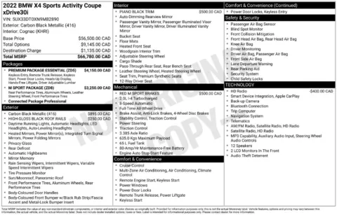 Photos of 2022 BMW X4 xDrive30i for sale in St. Charles, MO at Clement Supercenter
