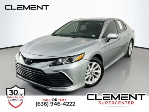Silver 2022 Toyota Camry LE for sale in St. Charles, MO