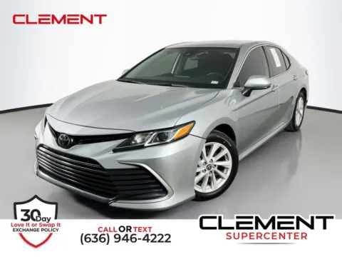 Silver 2022 Toyota Camry LE for sale in St. Charles, MO