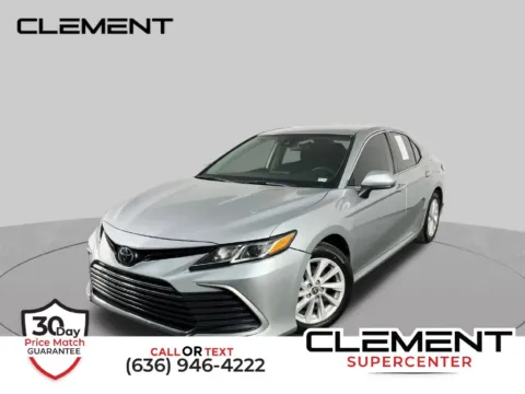 Silver 2022 Toyota Camry LE for sale in St. Charles, MO