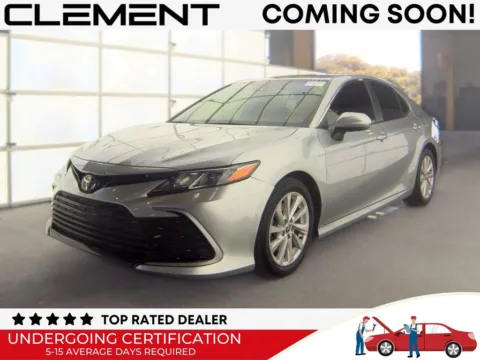 Silver 2022 Toyota Camry LE for sale in St. Charles, MO