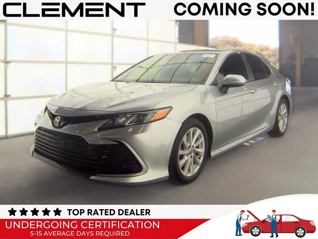 Silver 2022 Toyota Camry LE for sale in St. Charles, MO