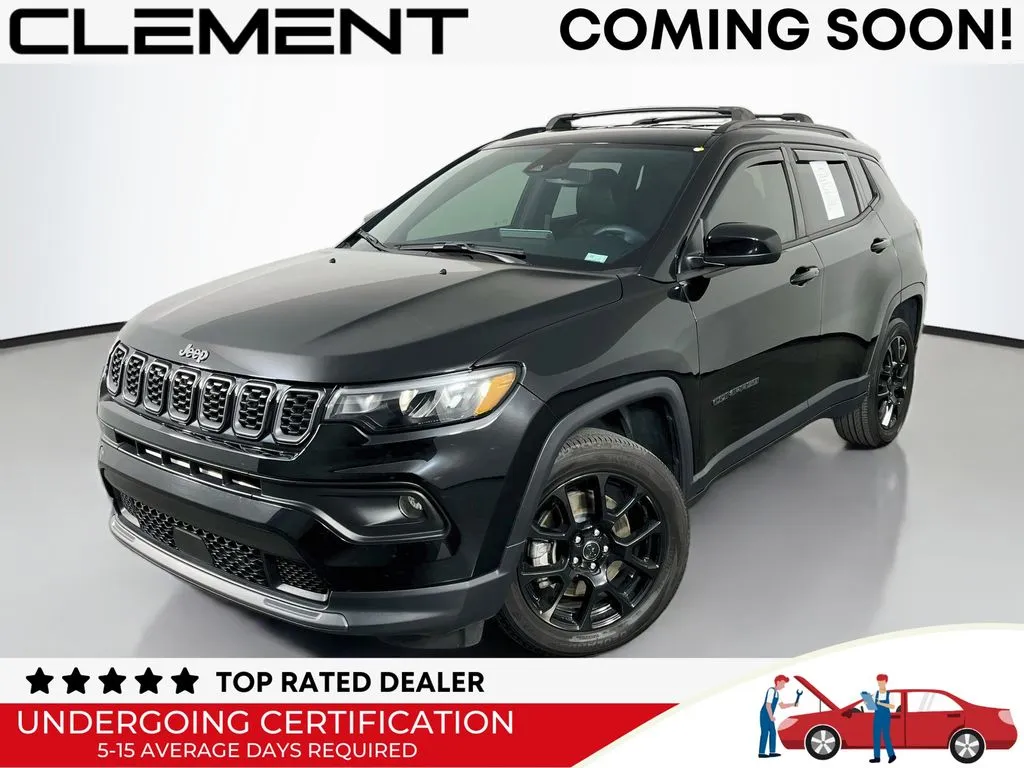 Black 2025 Jeep Compass Latitude for sale in St. Charles, MO