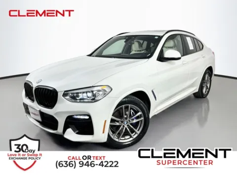 White 2021 BMW X4 xDrive30i for sale in St. Charles, MO