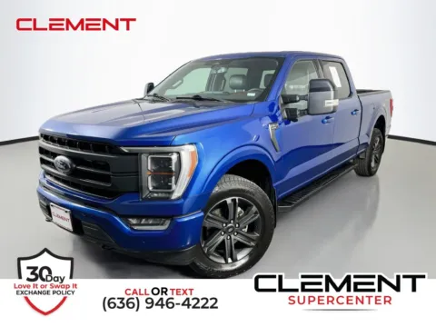 Blue 2023 Ford F-150 Lariat for sale in St. Charles, MO