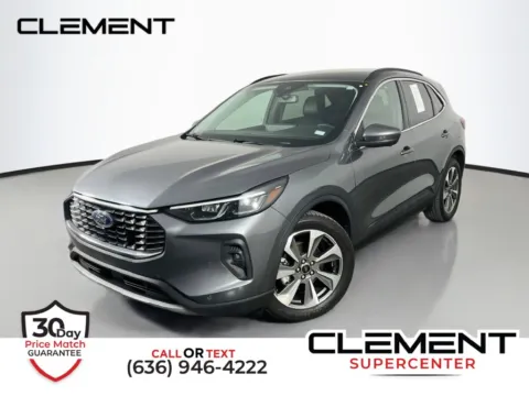 Gray 2024 Ford Escape Hybrid Platinum for sale in St. Charles, MO