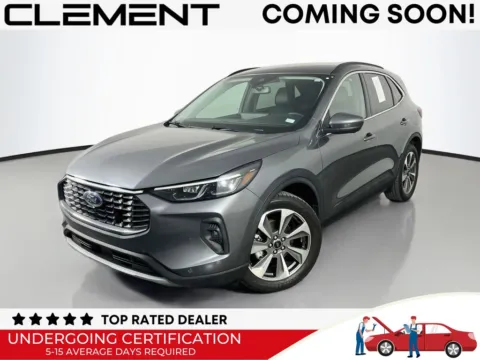 Gray 2024 Ford Escape Hybrid Platinum for sale in St. Charles, MO