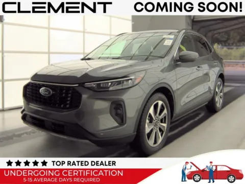 Gray 2024 Ford Escape Hybrid Platinum for sale in St. Charles, MO