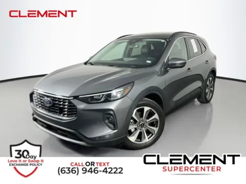 Gray 2024 Ford Escape Hybrid Platinum for sale in St. Charles, MO