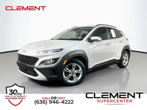 Silver 2023 Hyundai Kona SEL for sale in St. Charles, MO