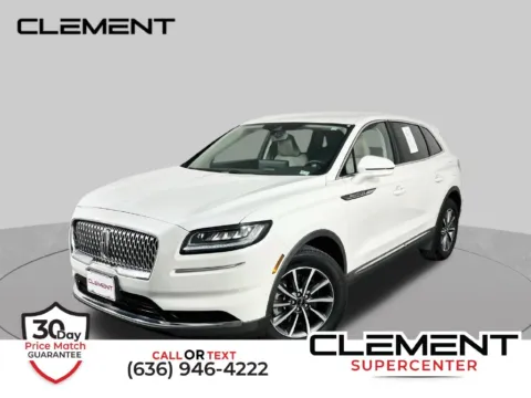 White 2022 Lincoln Nautilus Standard for sale in St. Charles, MO