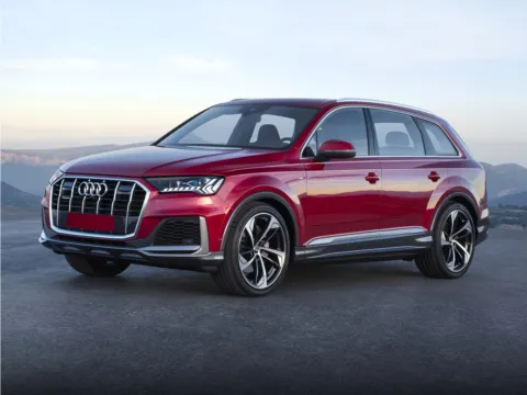 Silver 2022 Audi Q7 45 Premium Plus for sale in St. Charles, MO