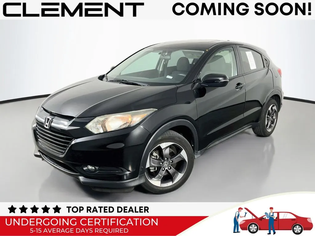 Black 2018 Honda HR-V EX for sale in St. Charles, MO