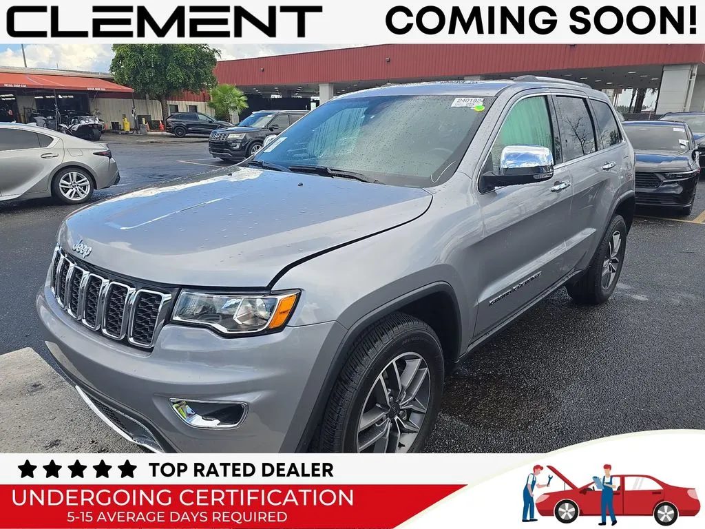 Silver 2021 Jeep Grand Cherokee Limited for sale in St. Charles, MO