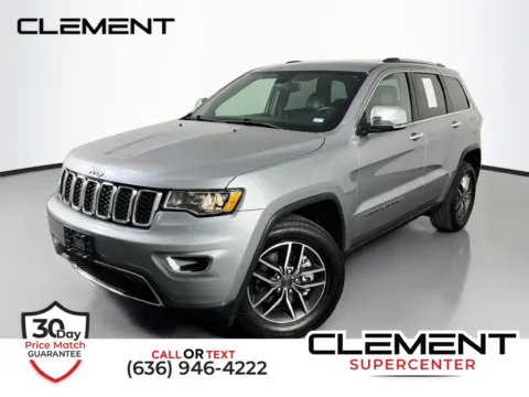 Silver 2021 Jeep Grand Cherokee Limited for sale in St. Charles, MO