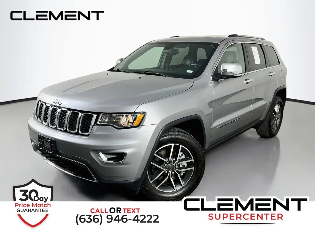 Silver 2021 Jeep Grand Cherokee Limited for sale in St. Charles, MO