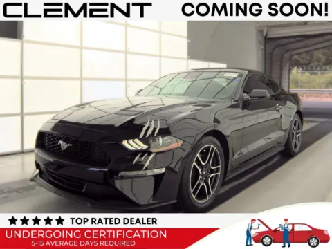 Black 2021 Ford Mustang EcoBoost for sale in St. Charles, MO