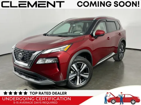 Red 2021 Nissan Rogue SL for sale in St. Charles, MO