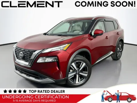 Red 2021 Nissan Rogue SL for sale in St. Charles, MO