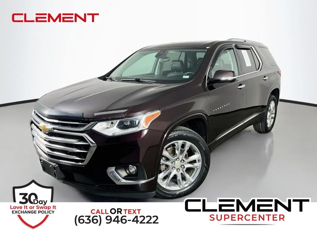 Black 2020 Chevrolet Traverse High Country for sale in St. Charles, MO