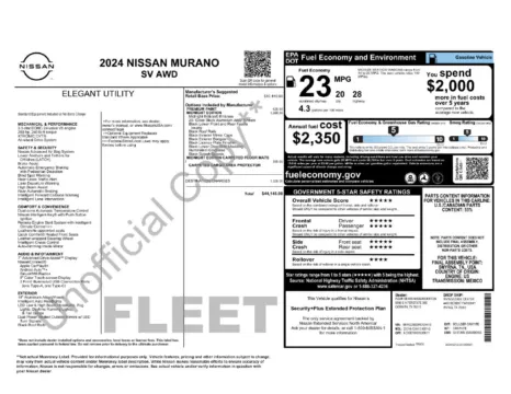 Photos of 2024 Nissan Murano SV for sale in St. Charles, MO at Clement Supercenter