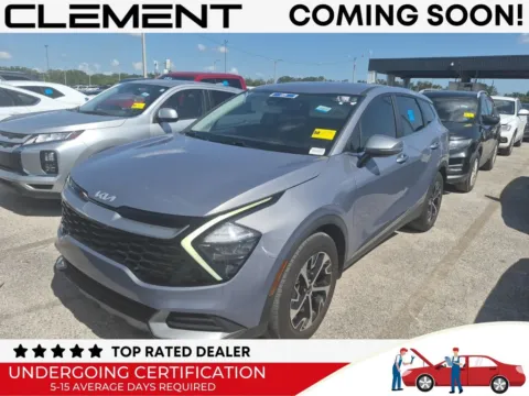 Silver 2023 Kia Sportage EX for sale in St. Charles, MO