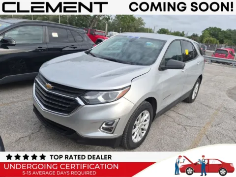 Silver 2019 Chevrolet Equinox LS for sale in St. Charles, MO