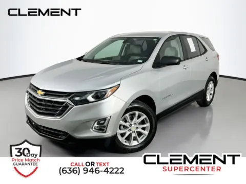 Silver 2019 Chevrolet Equinox LS for sale in St. Charles, MO