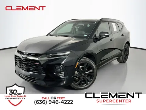 Black 2021 Chevrolet Blazer RS for sale in St. Charles, MO