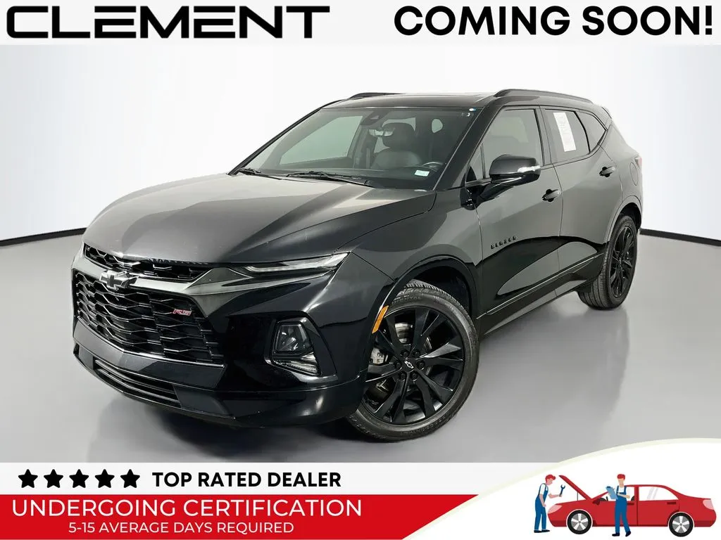 Black 2021 Chevrolet Blazer RS for sale in St. Charles, MO