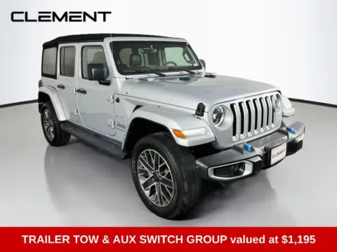 Another view of 2023 Jeep Wrangler Sahara 4xe for sale in St. Charles, MO at Clement Supercenter