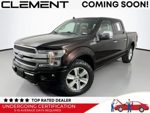 Red 2018 Ford F-150 Platinum for sale in St. Charles, MO