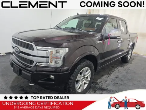 Red 2018 Ford F-150 Platinum for sale in St. Charles, MO