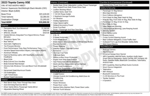 Photos of 2023 Toyota Camry XSE for sale in St. Charles, MO at Clement Supercenter