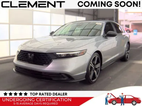 Silver 2023 Honda Accord Hybrid Sport for sale in St. Charles, MO