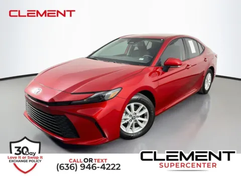 Red 2025 Toyota Camry LE for sale in St. Charles, MO