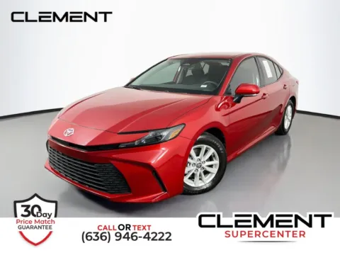 Red 2025 Toyota Camry LE for sale in St. Charles, MO