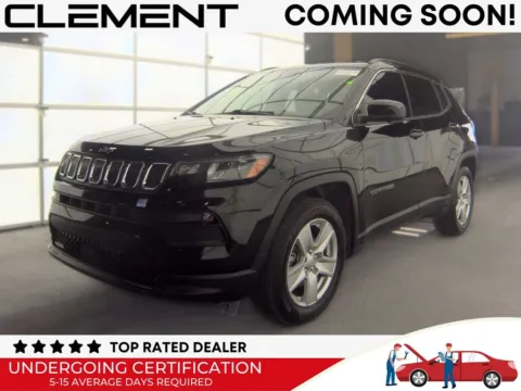 Black 2022 Jeep Compass Latitude for sale in St. Charles, MO