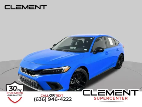 Blue 2023 Honda Civic Sport for sale in St. Charles, MO