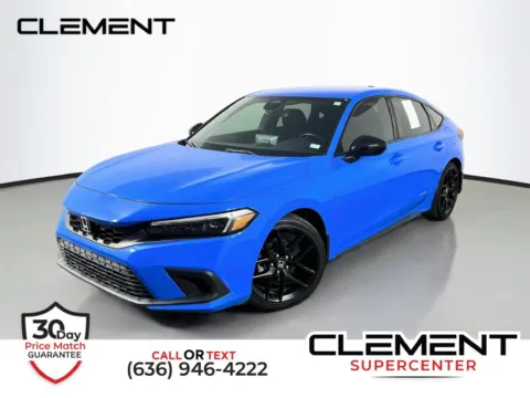 Blue 2023 Honda Civic Sport for sale in St. Charles, MO