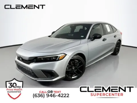 Silver 2023 Honda Civic Sport for sale in St. Charles, MO
