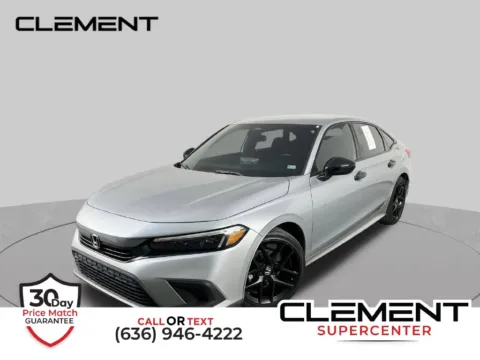 Silver 2023 Honda Civic Sport for sale in St. Charles, MO